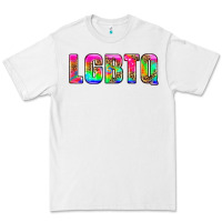 White lgbtq Premium Tee - HRA Design Shop
