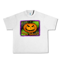Lunar Rock Happy Halloween Pumpkin Urban Heavy Tee - Jasminsmagicworld
