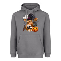 Storm Boo Heifer Cow Halloween Heavyweight Hoodie - texasbilliewilder