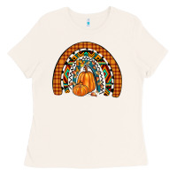 Bone fall pumpkin rainbow Ladies Tee - JahusDesignShop