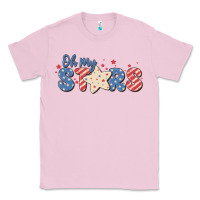 Bubblegum Pink oh my stars Classic Tee - MaliasSmallBusiness
