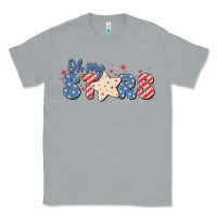Heather Grey oh my stars Classic Tee - MaliasSmallBusiness