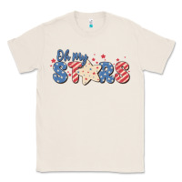 Natural oh my stars Classic Tee - MaliasSmallBusiness
