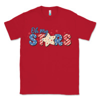 Red oh my stars Classic Tee - MaliasSmallBusiness
