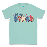 Seafoam oh my stars Classic Tee - MaliasSmallBusiness