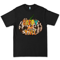 Black happy fall yall Premium Tee - RacoonDesign