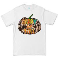 White happy fall yall Premium Tee - RacoonDesign