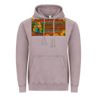 Vintage Zinc custom cowboy boots sunflowers and cactus license plate Vintage Hoodie - Artiststas