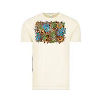 Vintage Arctic horseshoe leopard gemstone cactus background Vintage Tee - AdoDesignShop