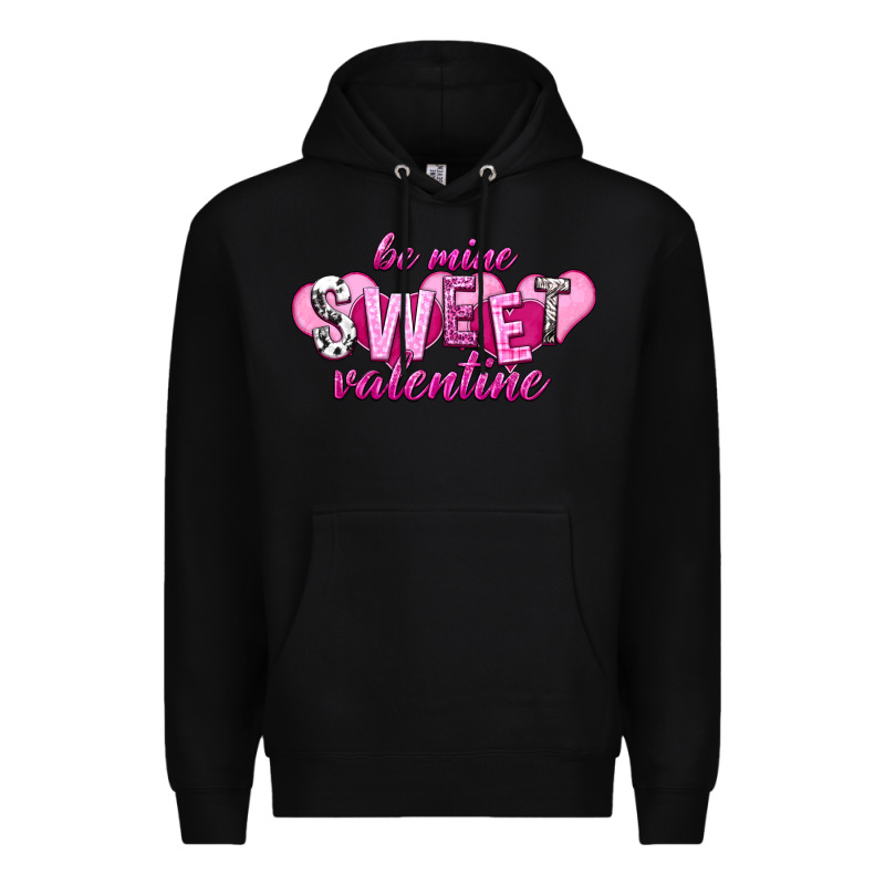 Be Mine Sweet Valentine's Day Premium Hoodie by HowdyJamesFarm | Teevron