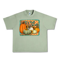 Oil Green It's Fall y'all pumpkins halloween and sunflowers Urban Heavy Tee - Jasminsmagicworld
