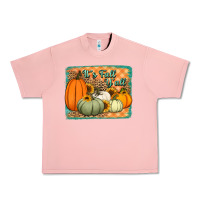 Salmon It's Fall y'all pumpkins halloween and sunflowers Urban Heavy Tee - Jasminsmagicworld