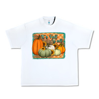White It's Fall y'all pumpkins halloween and sunflowers Urban Heavy Tee - Jasminsmagicworld