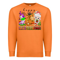 Carrot happy hallothanksmas farm animals Premium Sweatshirt - texasbilliewilder