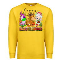 Lemon happy hallothanksmas farm animals Premium Sweatshirt - texasbilliewilder