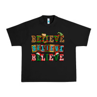 Black believe believe believe Urban Heavy Tee - AdoDesignShop