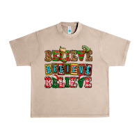 French Oak believe believe believe Urban Heavy Tee - AdoDesignShop