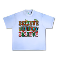 Grape Ice believe believe believe Urban Heavy Tee - AdoDesignShop