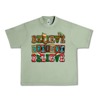 Oil Green believe believe believe Urban Heavy Tee - AdoDesignShop