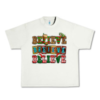 Pistachio believe believe believe Urban Heavy Tee - AdoDesignShop