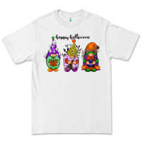 White happy halloween gnomes black Premium Tee - RacoonDesign