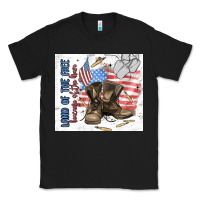 Black land of the free Classic Tee - MaliasSmallBusiness