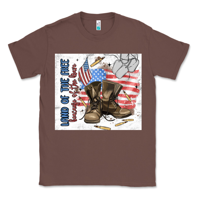 Land Of The Free Classic Tee by MaliasSmallBusiness | Teevron