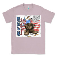 Lilac land of the free Classic Tee - MaliasSmallBusiness