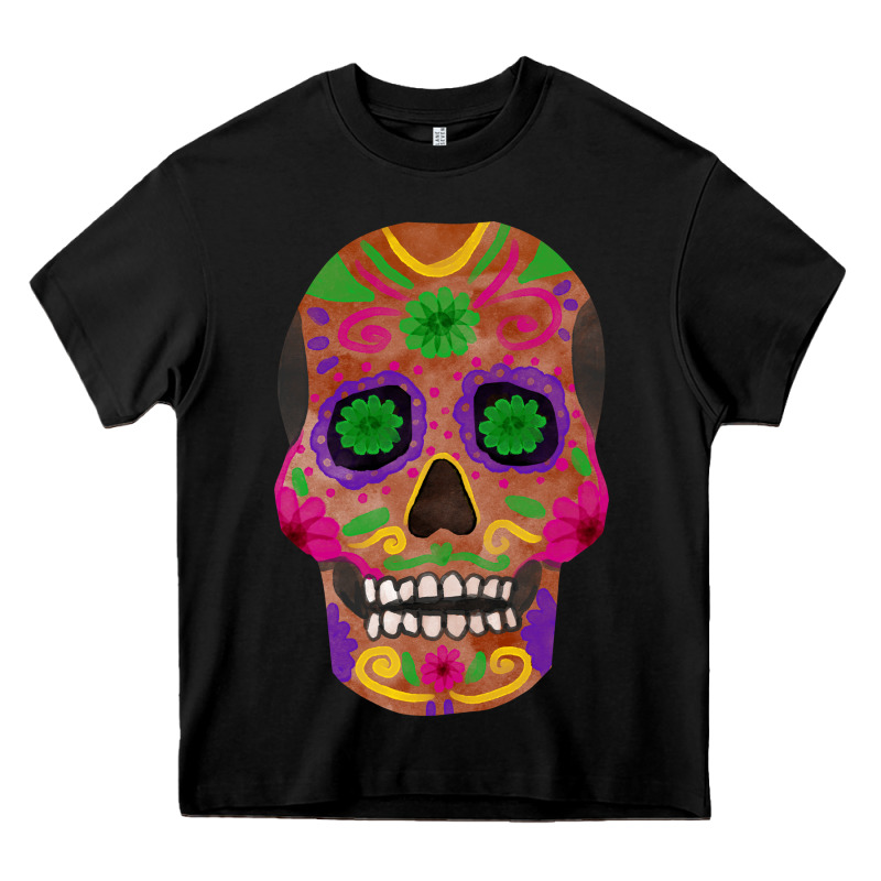 Sugar Skull Heavy Core Tee by FaDigitalArtStudio | Teevron