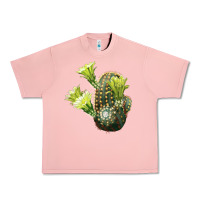 Salmon nylon hedgehog cactus Urban Heavy Tee - LillyAllenDesigns