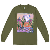 Army Green desert dreaming Long Sleeve Tee - MaliasSmallBusiness
