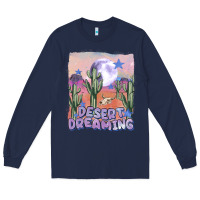 Navy desert dreaming Long Sleeve Tee - MaliasSmallBusiness