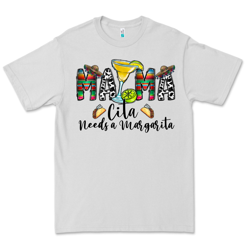 Mama Cita Needs A Margarita Premium Tee by CowhideDigitalArt | Teevron