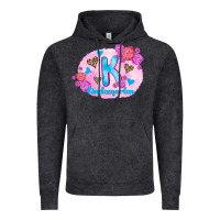 Vintage Black back to school flowers kindergarten 3200x2400 Vintage Hoodie - AdoDesignShop