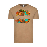 Vintage Coffee custom pumpkin name Vintage Tee - NancyCooperArtShop