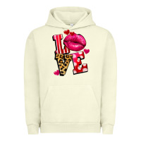 Pigment Pistachio Western love lips Urban Hoodie - FaDigitalArtStudio
