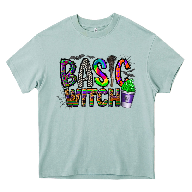 Basic Witch Heavy Core Tee by CowhideDigitalArt | Teevron