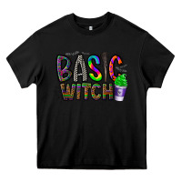 Black basic witch Heavy Core Tee - CowhideDigitalArt