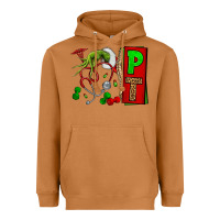 Meerkat Christmas Character Nurse Heavyweight Hoodie - NancyCooperArtShop
