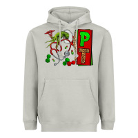 Moon Dust Christmas Character Nurse Heavyweight Hoodie - NancyCooperArtShop
