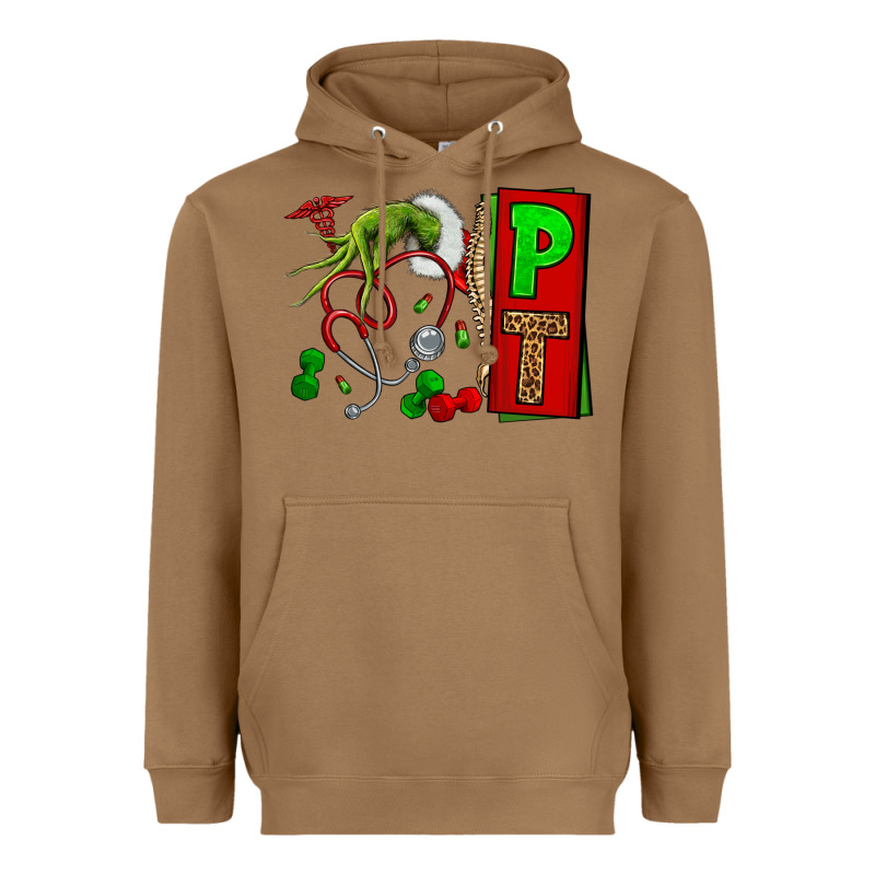 Christmas Character Nurse Heavyweight Hoodie by NancyCooperArtShop | Teevron
