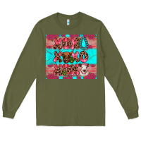 Army Green xoxo calf heifer Long Sleeve Tee - JahusDesignShop