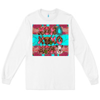 White xoxo calf heifer Long Sleeve Tee - JahusDesignShop