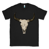 Black cow skul Classic Tee - MaliasSmallBusiness