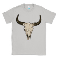 Moon Dust cow skul Classic Tee - MaliasSmallBusiness