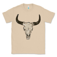 Mushroom cow skul Classic Tee - MaliasSmallBusiness