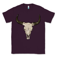 Plum cow skul Classic Tee - MaliasSmallBusiness