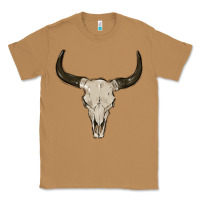 Toasted Coconut cow skul Classic Tee - MaliasSmallBusiness