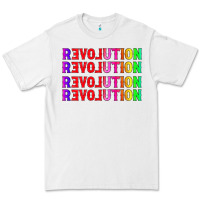 White lgbtq revolution Premium Tee - HRA Design Shop