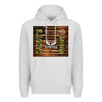 Dove Grey daddy's hunting buddy Premium Hoodie - TumblerDesignByShophia